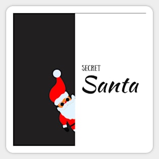 funny secret santa Sticker